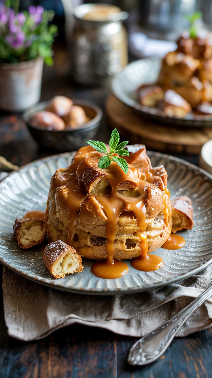 Perfect Tartine Brioche Bread Pudding: Custard & Fruit Topping